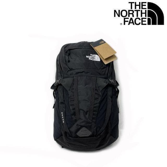 ノースフェイス RECON リュック US限定 ロゴ刺繍(OS)黒 180626