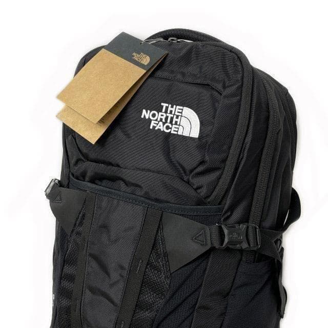 ノースフェイス RECON リュック US限定 ロゴ刺繍(OS)黒 180626