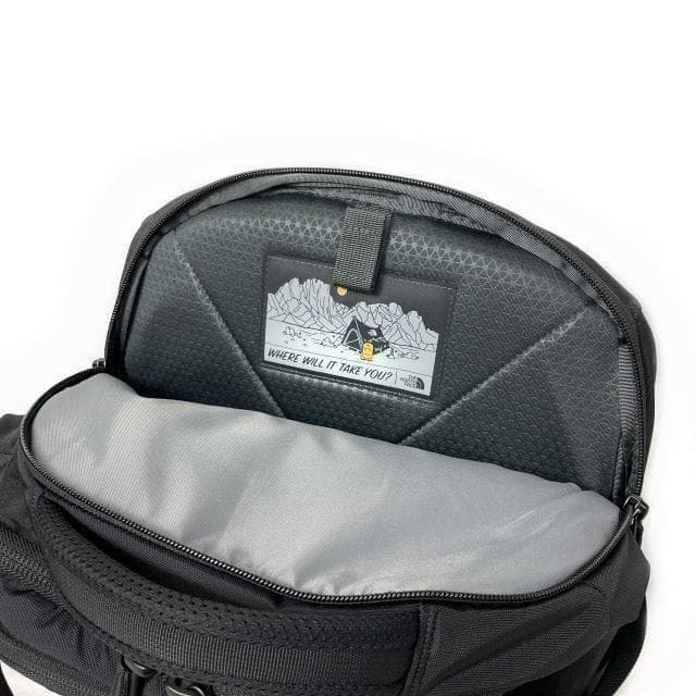 ノースフェイス RECON リュック US限定 ロゴ刺繍(OS)黒 180626