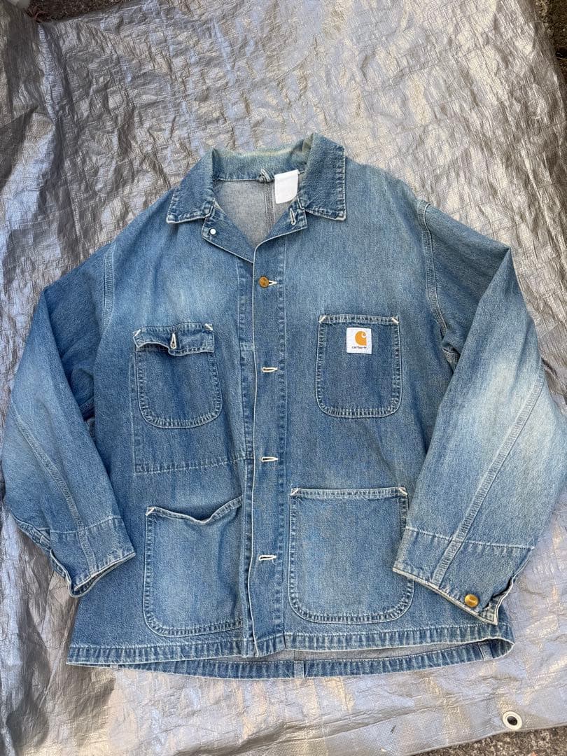 湖*郎様 Carhartt カバーオール チョアコート ダック カーハート