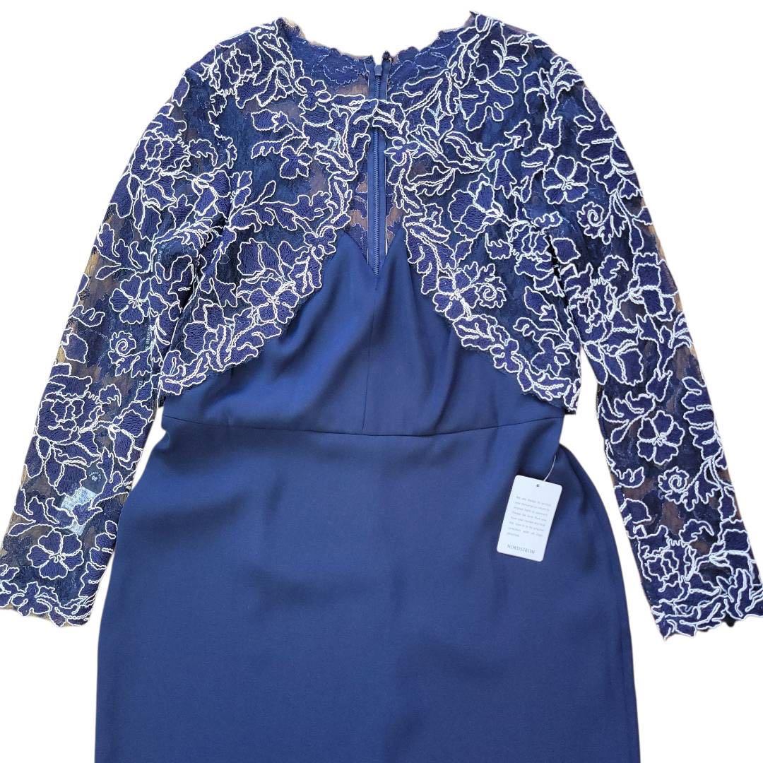 新品未使用タグ付き　タダシショージ　 イブニング　長袖　ロングドレス　ワンピース