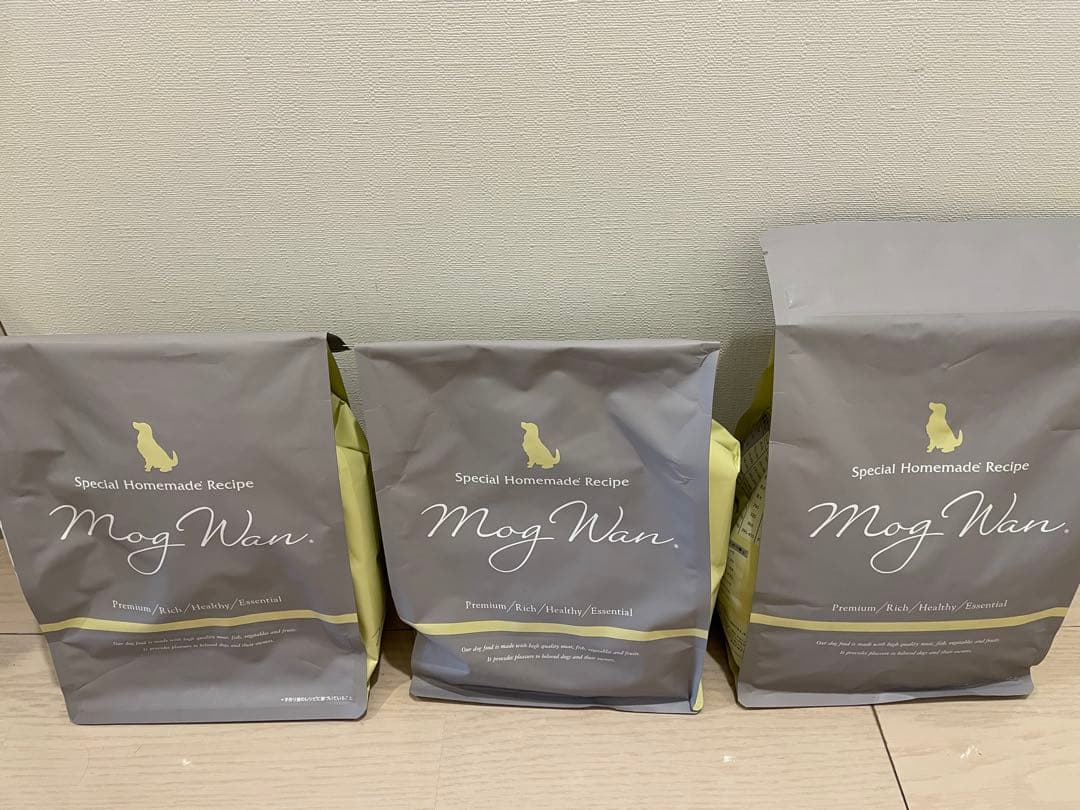 Mog Wan ドッグフード　3個セット