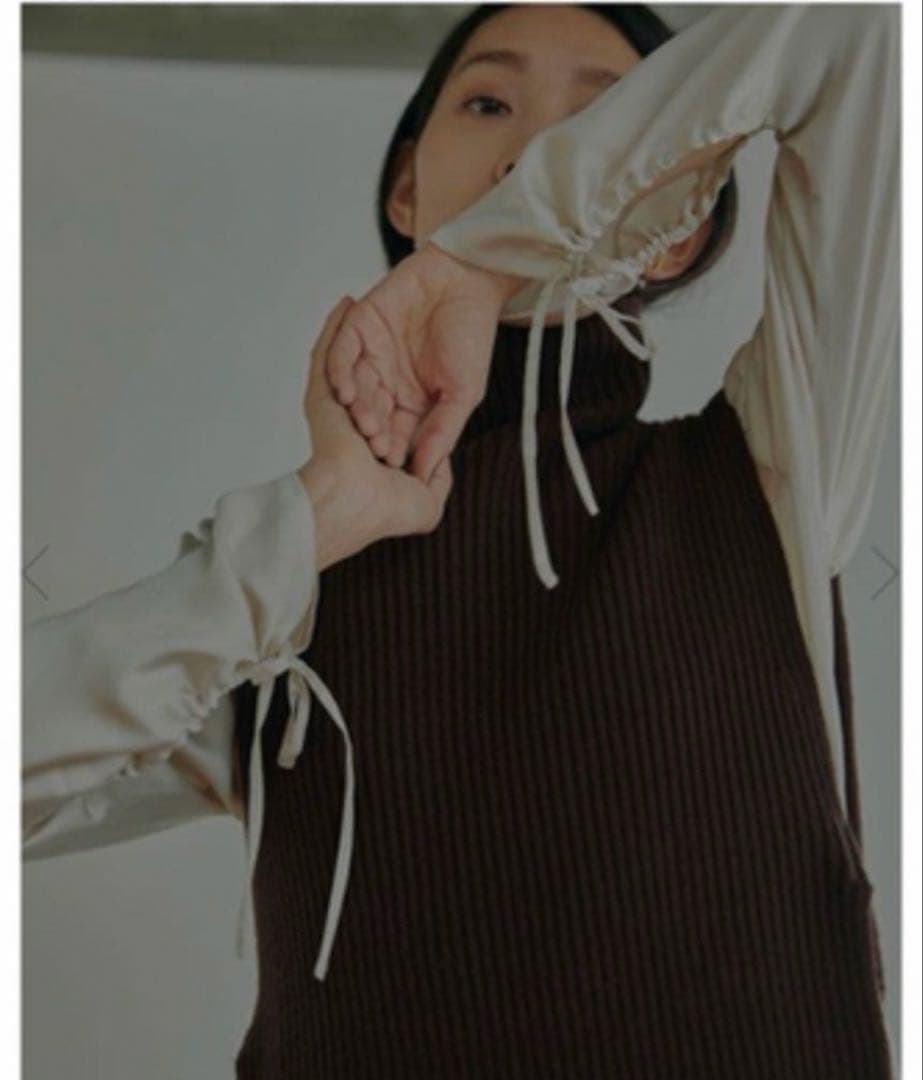 未使用　Ameri VINTAGE ベスト レイヤード シャツドレス　ワンピース