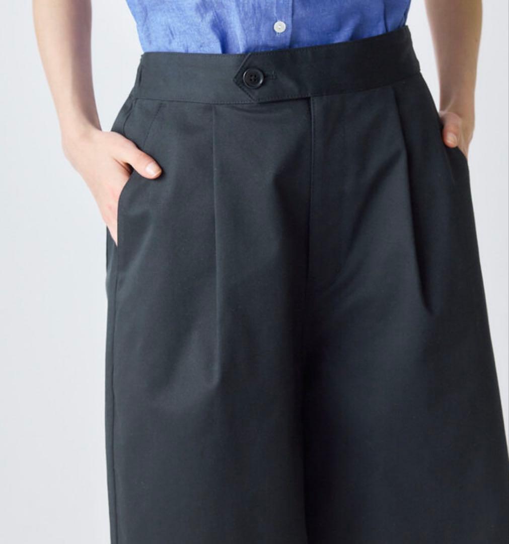 “MidiUmi”タックショートパンツ・ベージュ・未使用品