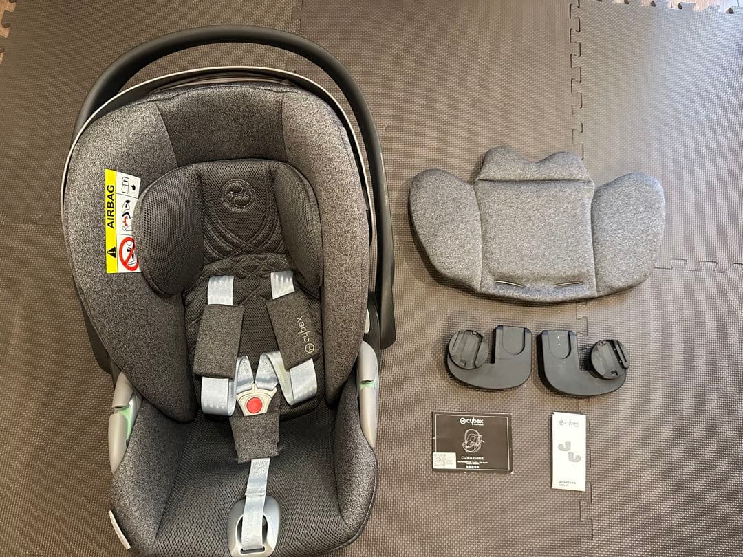 週末限定値下【アダプター付】クラウド T i-Size/ミラージュグレー　プラス