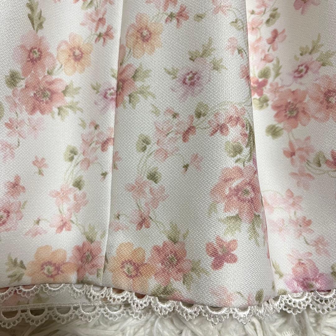 極美品✨ petit main プティマイン 120 花柄フォーマルワンピース