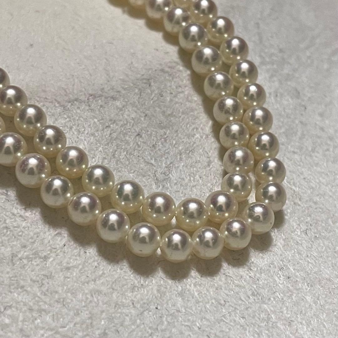 【テリ強✨美品】 あこや真珠 ネックレス ベビーパール 4.0-4.5 本真珠