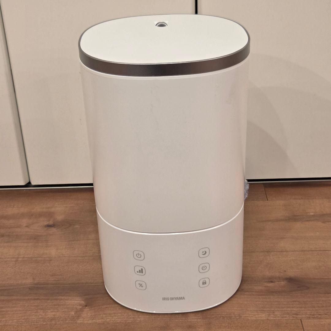 【美品】アイリスオーヤマ　ハイブリッド加湿器　AHM-HU55A　2025年製