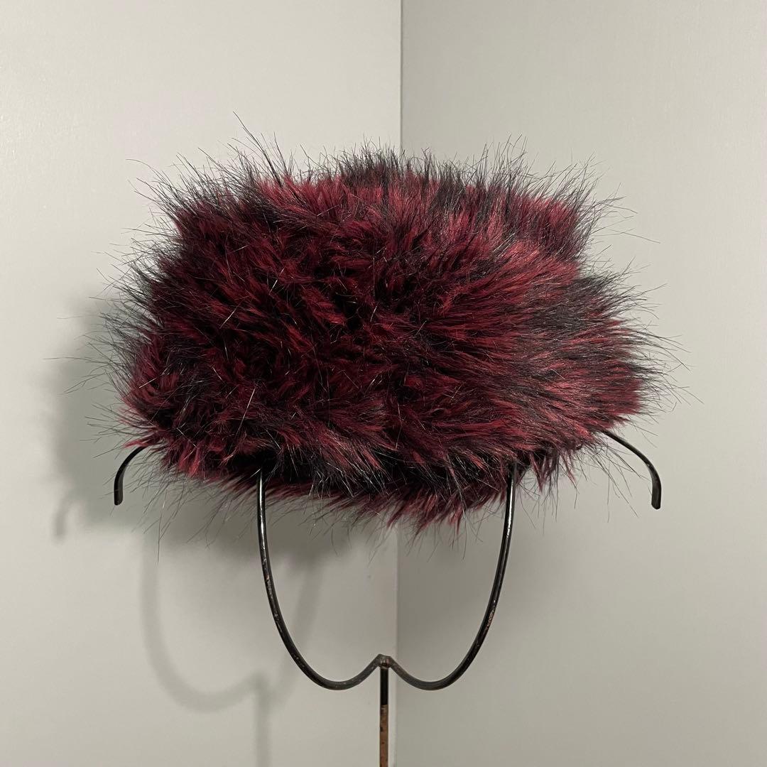 美品◆希少◆Alice Auaaアリスアウアア◆ファーベレー帽◆サイズ2