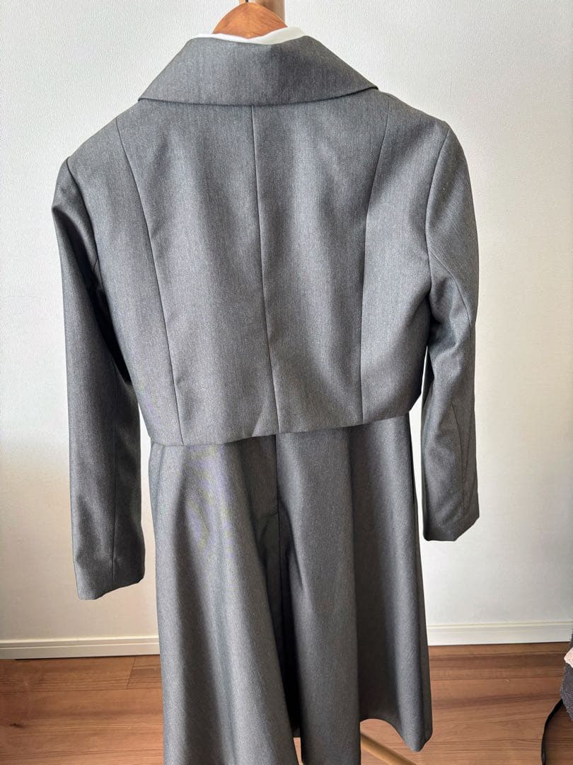 【卒業式】アリサナ 女の子 160cmフォーマルスーツ グレー