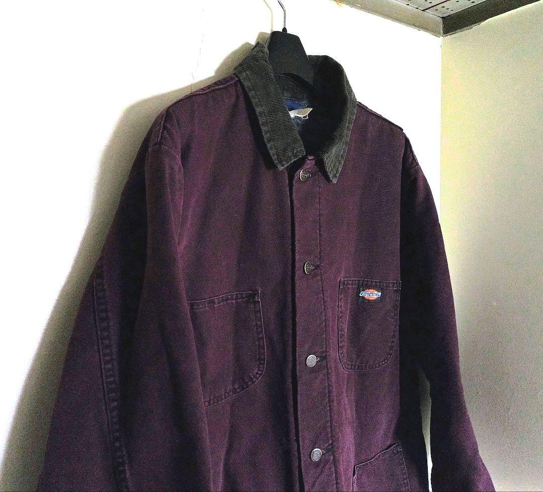✨最終値下げ✨●Dickies 【ヴィンテージ】カバーオールパープル