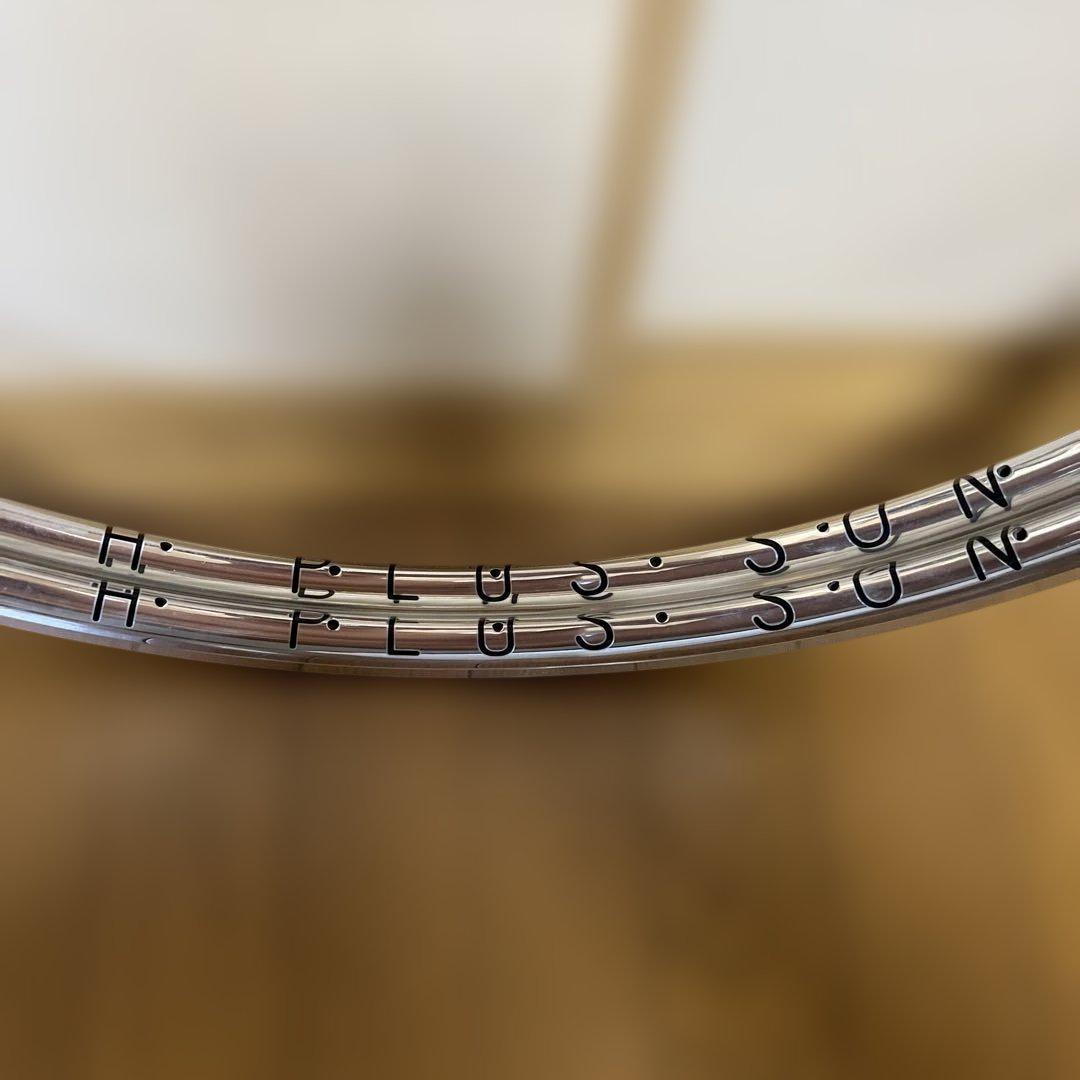 H PLUS SON archetype AT25リム2本セット28H