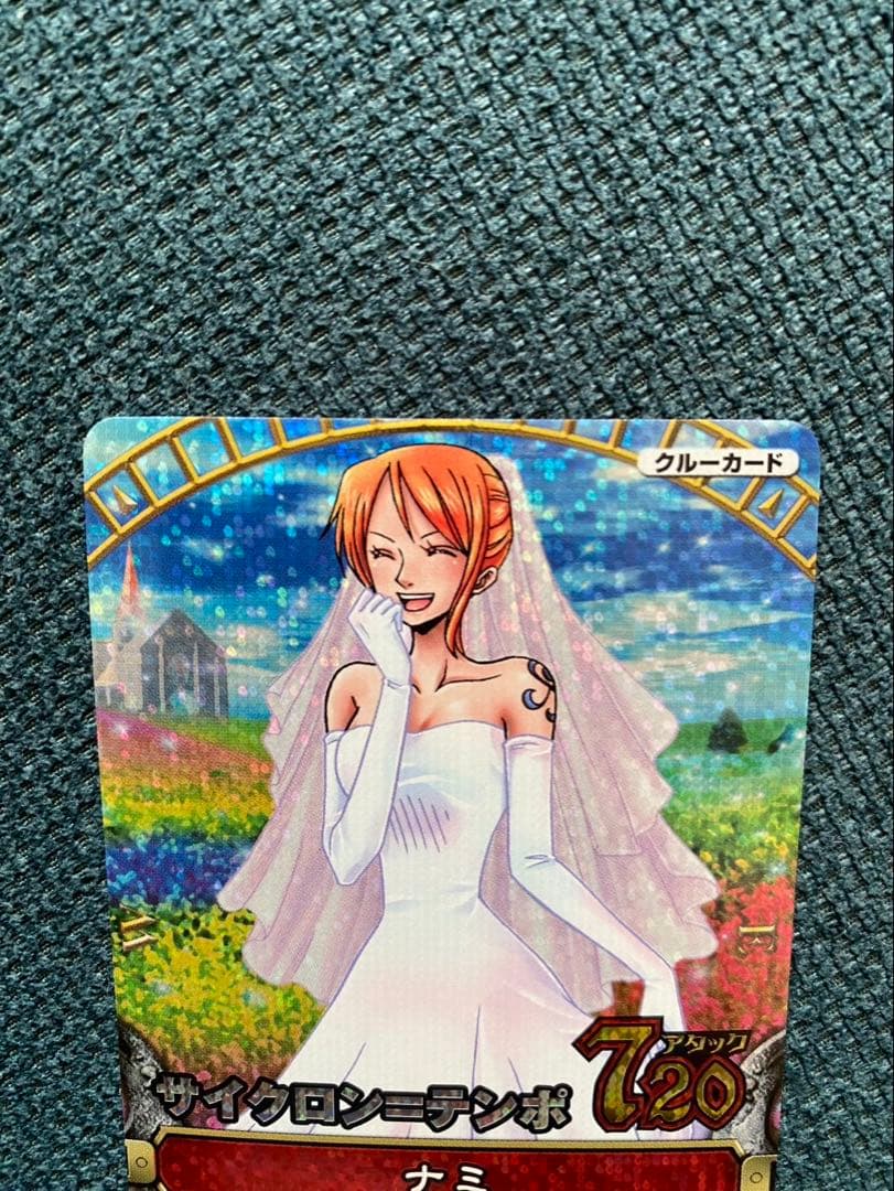 ワンピーベリーマッチ ナミ　花嫁　ウエディング ワンピース カード