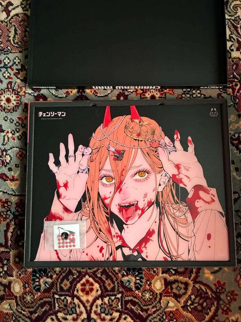 Arbiter Studio チェンソーマン パワー ガラスマウスパッド