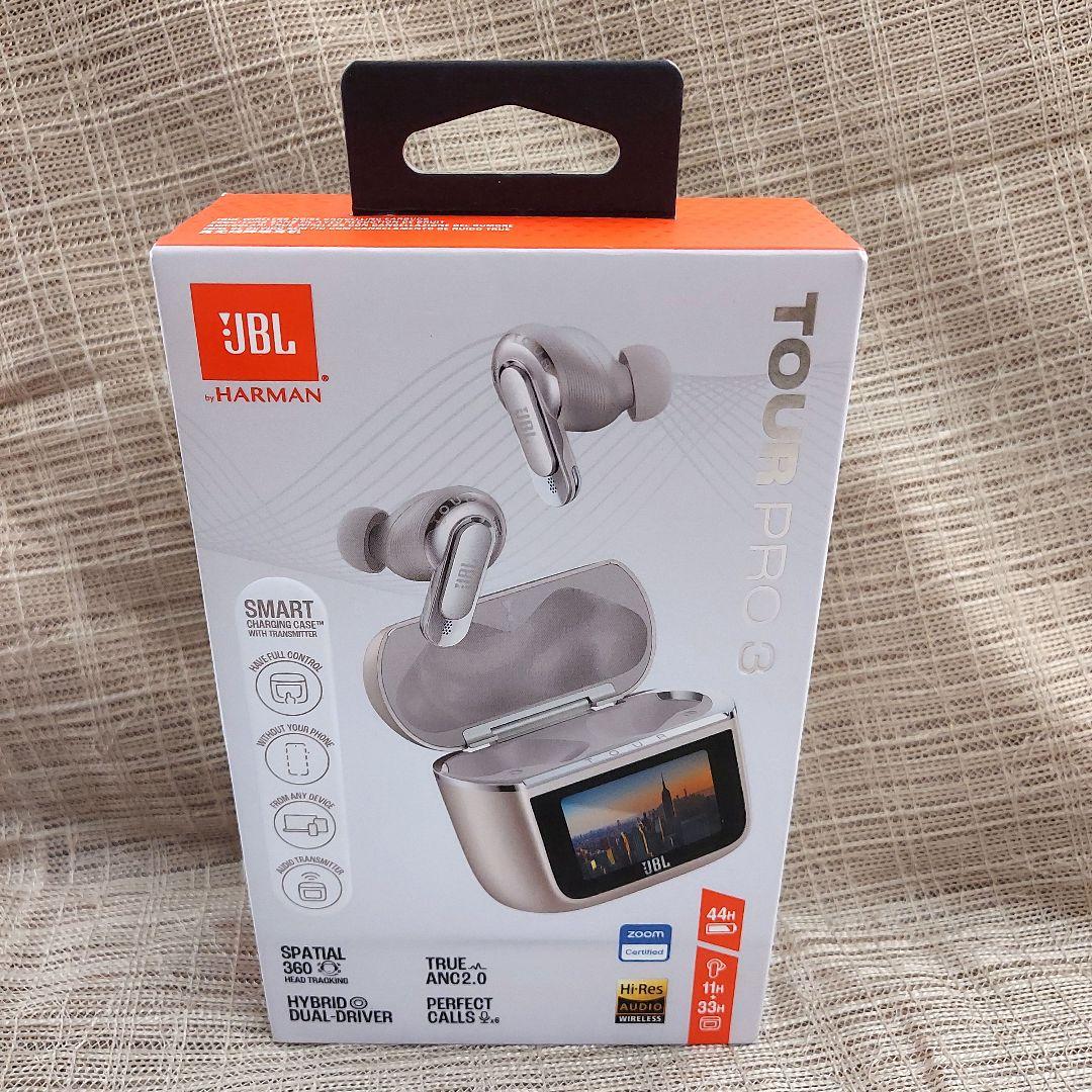 MD-1076-308☆JBL TOUR PRO3　ワイヤレスイヤホン　ラテ