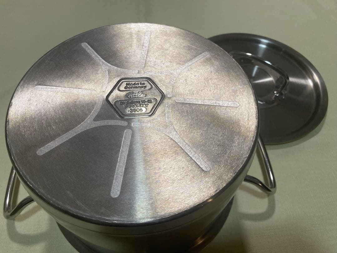 Fissler 両手鍋 20cm ステンレス製 ドイツ製 CookStar底