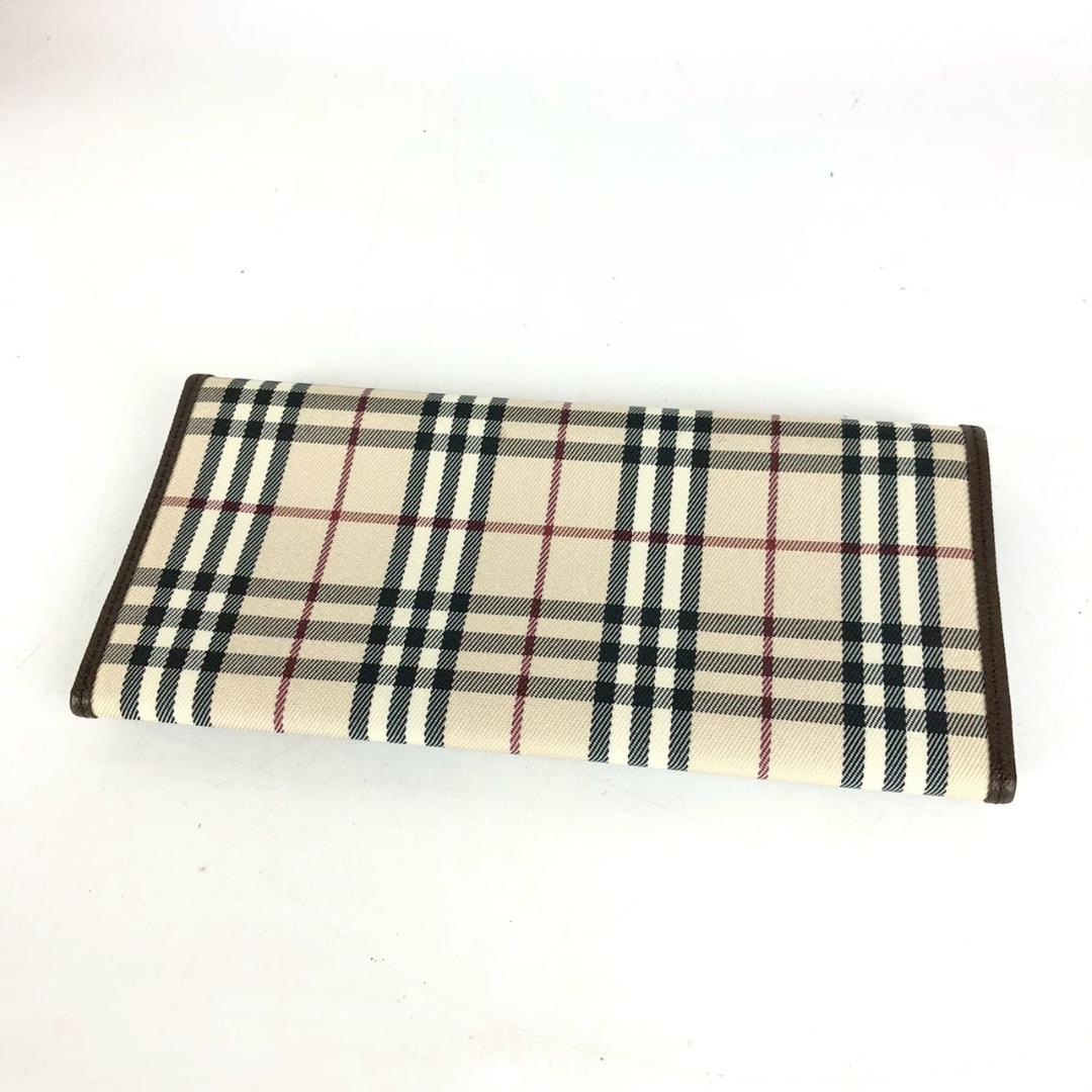 BURBERRY バーバリー ノバチェック 長財布 レディース ブランド