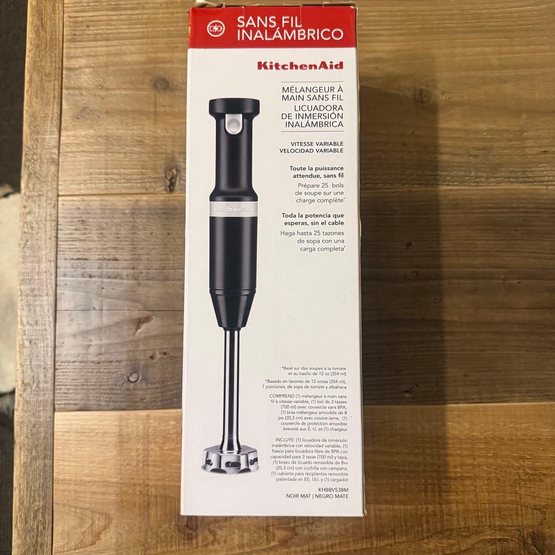 コードレス ハンドブレンダー キッチンエイド日本未発売