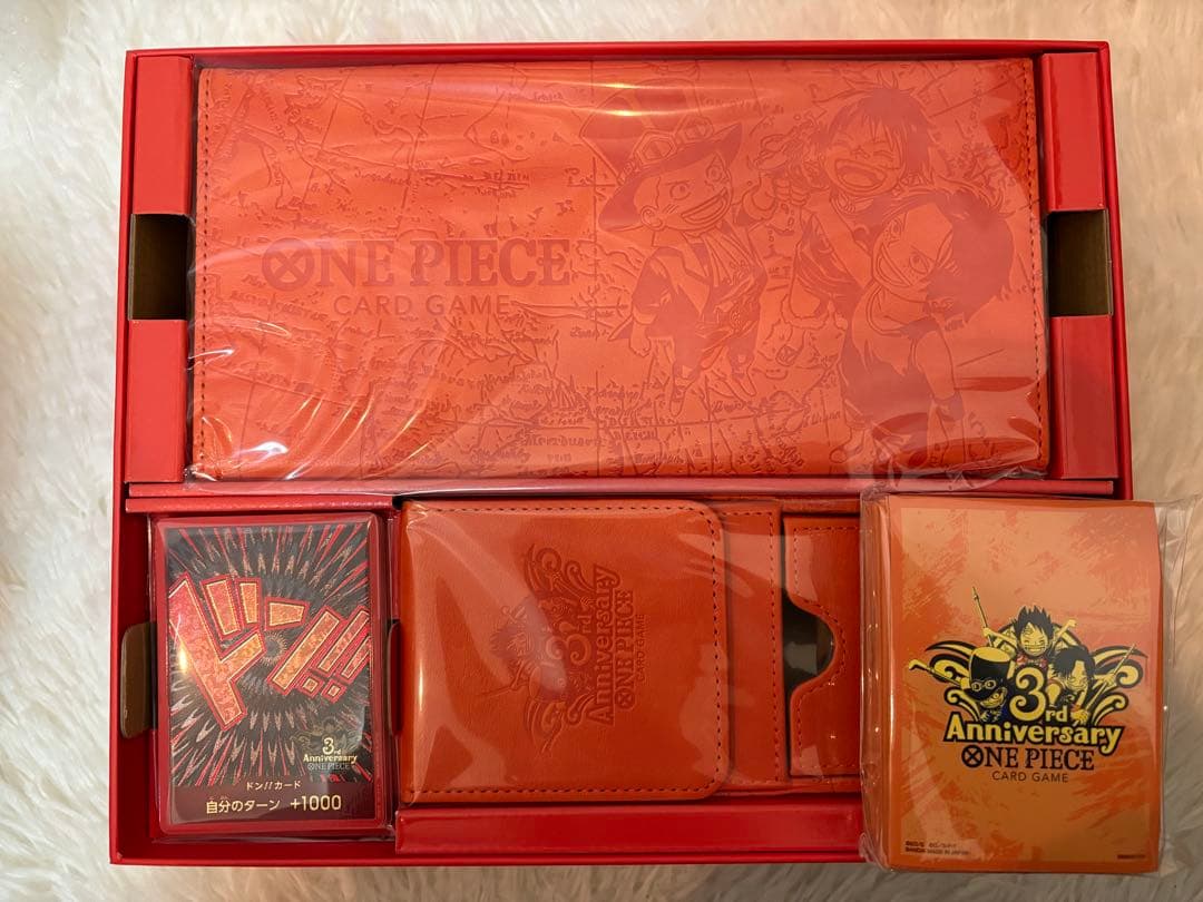 ワンピースカード　3rd ANNIVERSARY SET サプライ＋ドンカード