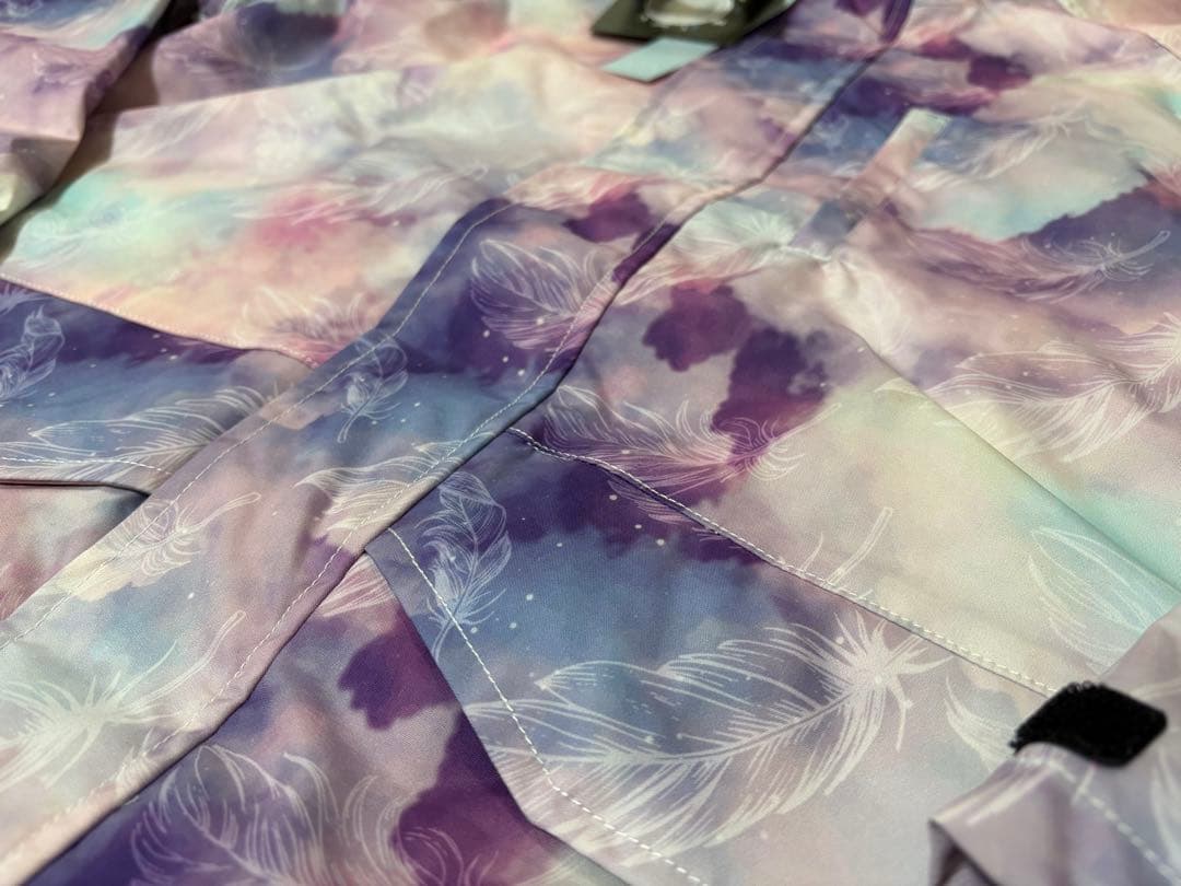 【スノーボードウェア女性用 パープル系 S】 上下セット