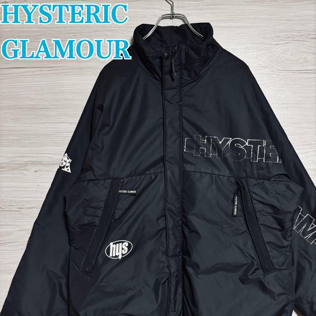 【希少デザイン】ヒステリックグラマー　ナイロンジャケット　Lサイズ　ヒスガール