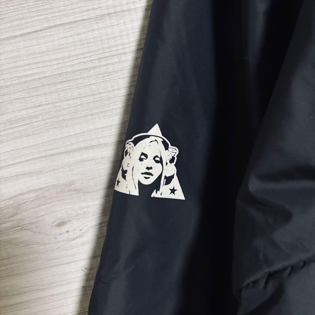 【希少デザイン】ヒステリックグラマー　ナイロンジャケット　Lサイズ　ヒスガール