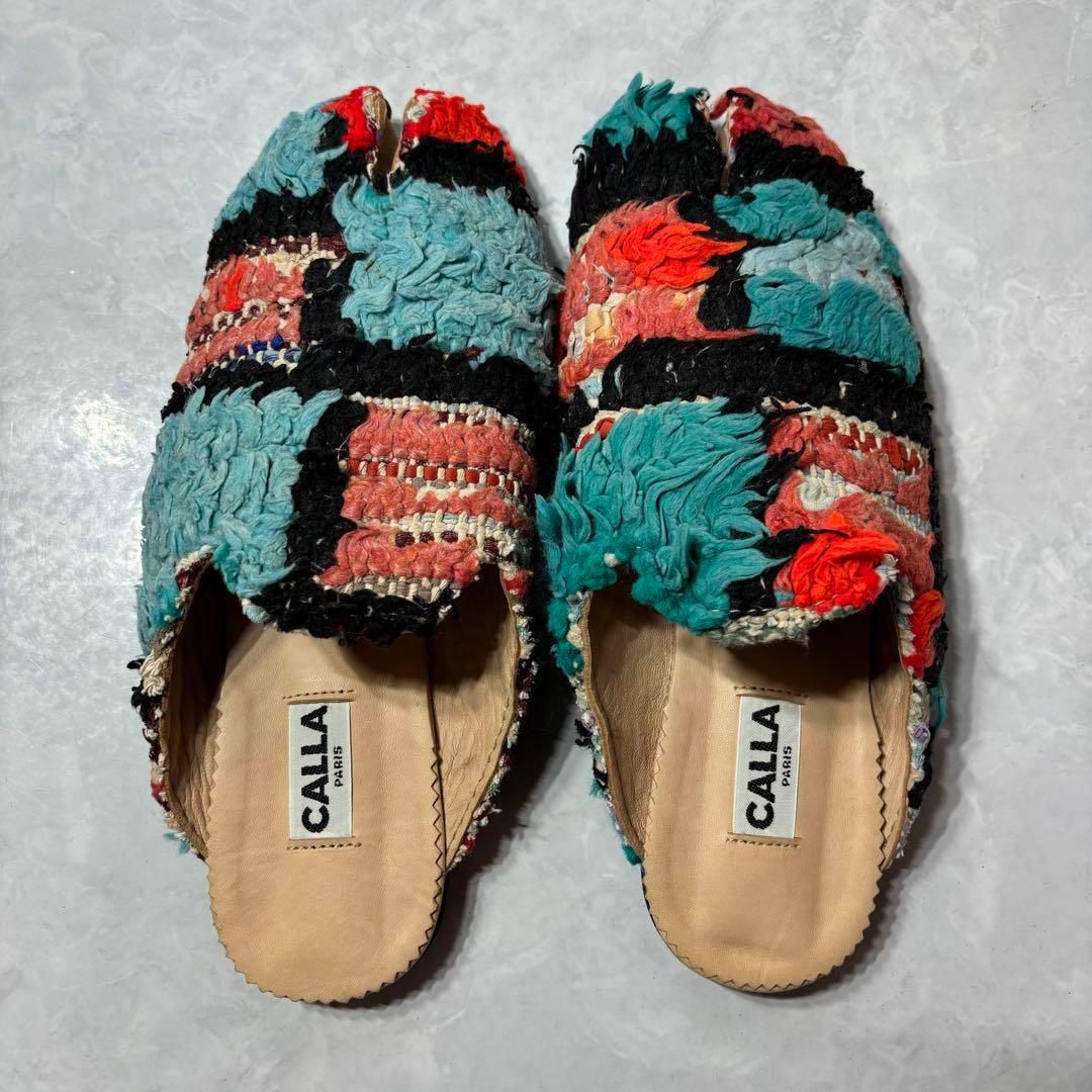 新品 カーラ パリス タビ ニキ バブーシュ サボサンダル マルチ 足袋 41