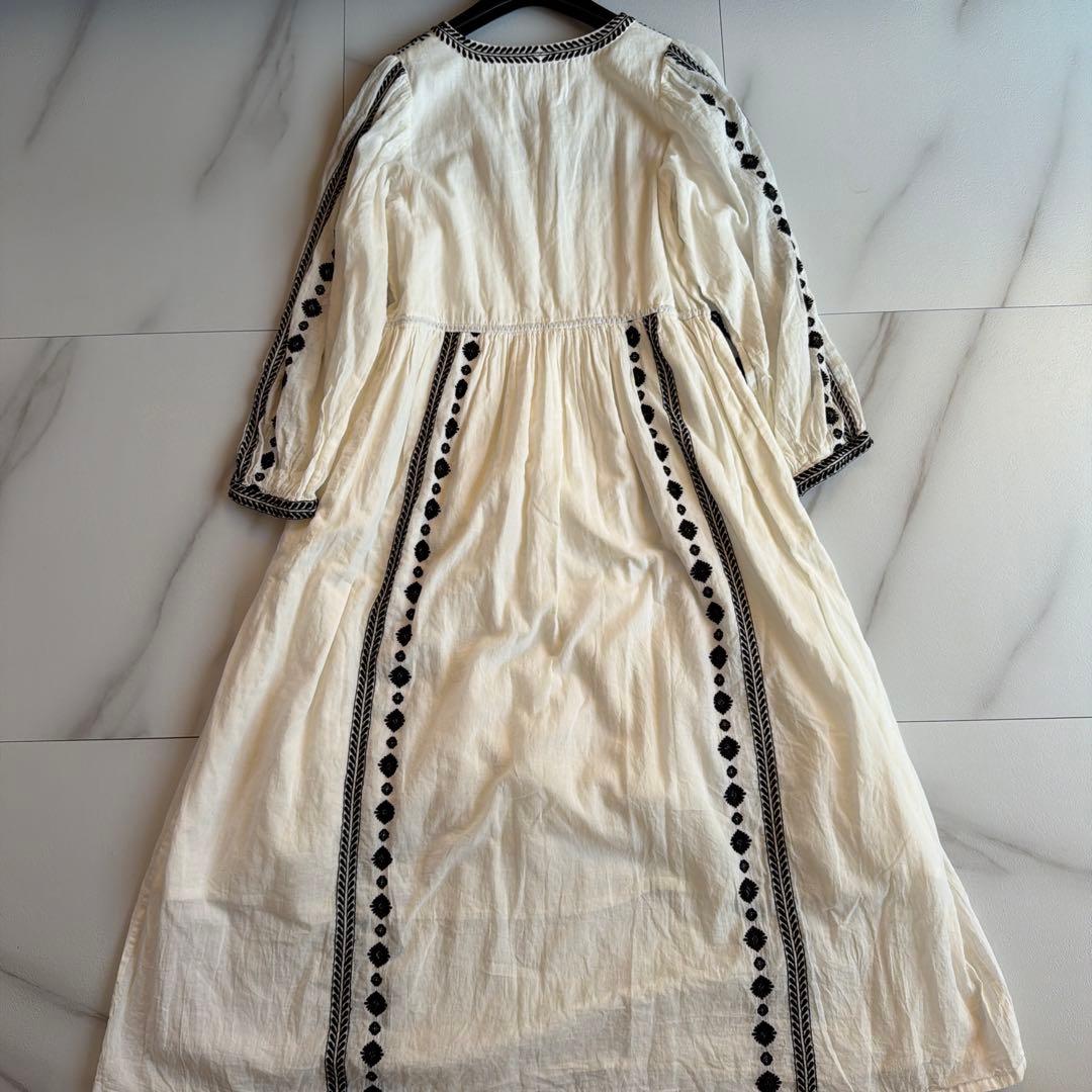 美品 SARA MALLIKA サラマリカ EMBROIDERY DRESS