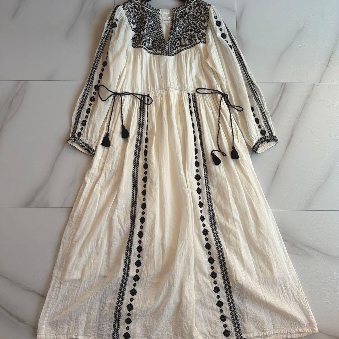 美品 SARA MALLIKA サラマリカ EMBROIDERY DRESS