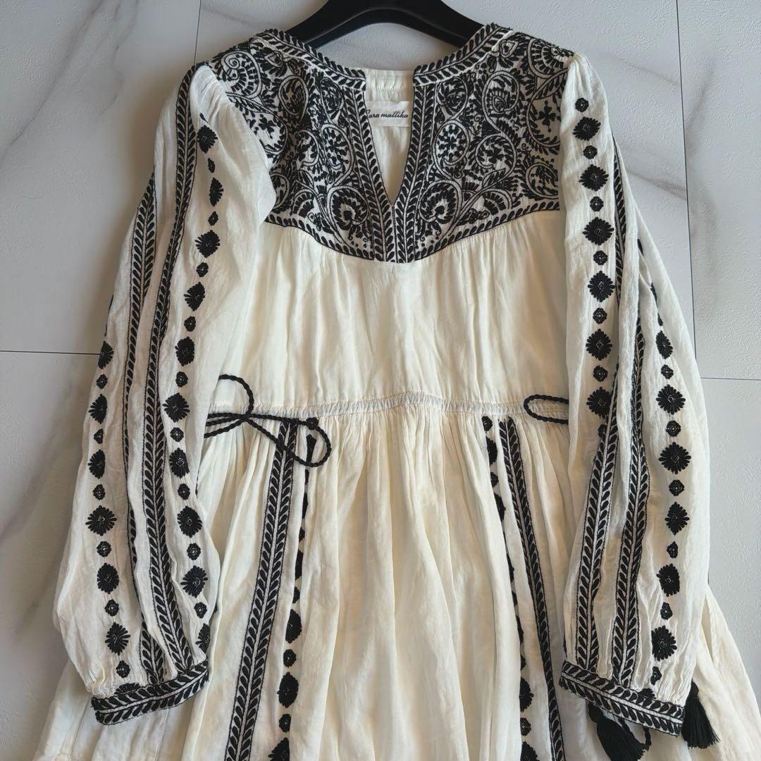 美品 SARA MALLIKA サラマリカ EMBROIDERY DRESS