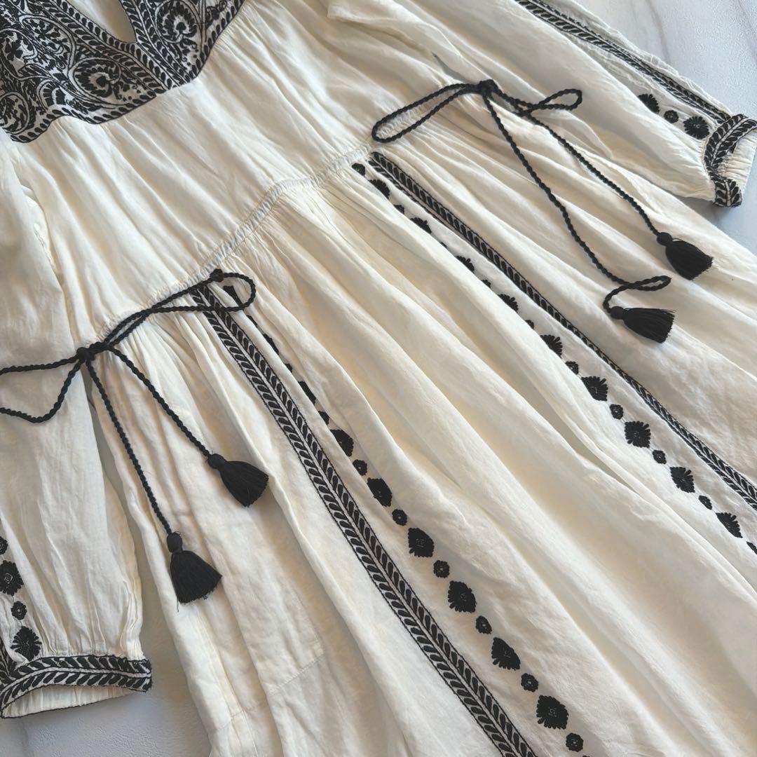 美品 SARA MALLIKA サラマリカ EMBROIDERY DRESS