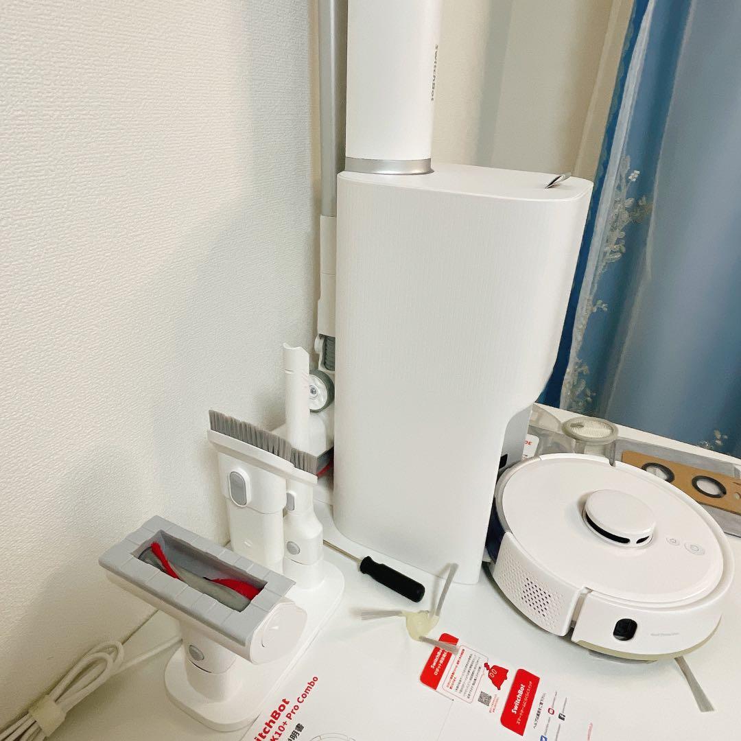 SwitchBot スイッチボット ロボット掃除機 K10+ Pro Combo
