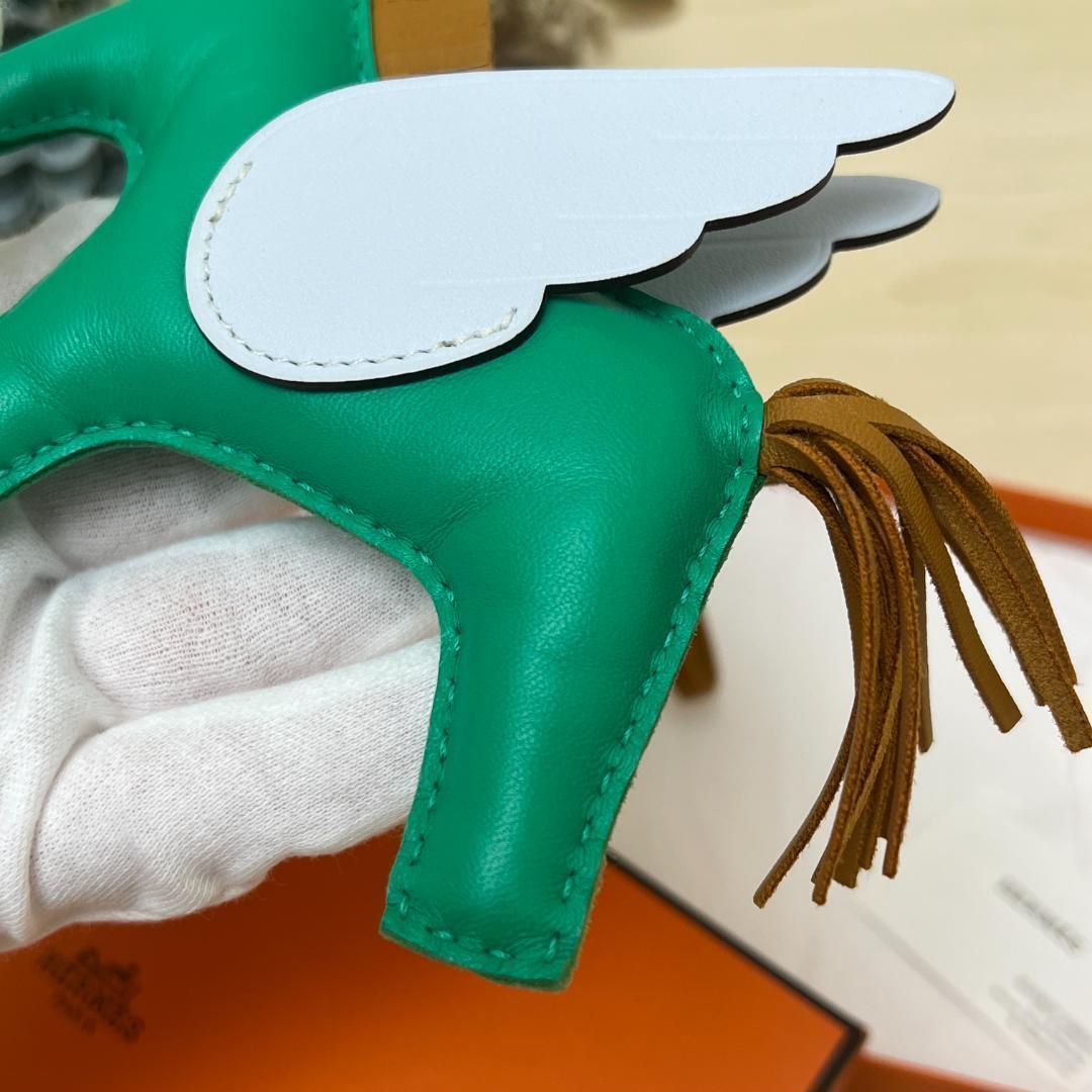 極美品✨ HERMES エルメス ロデオ ペガサス MM グリーン 箱付き