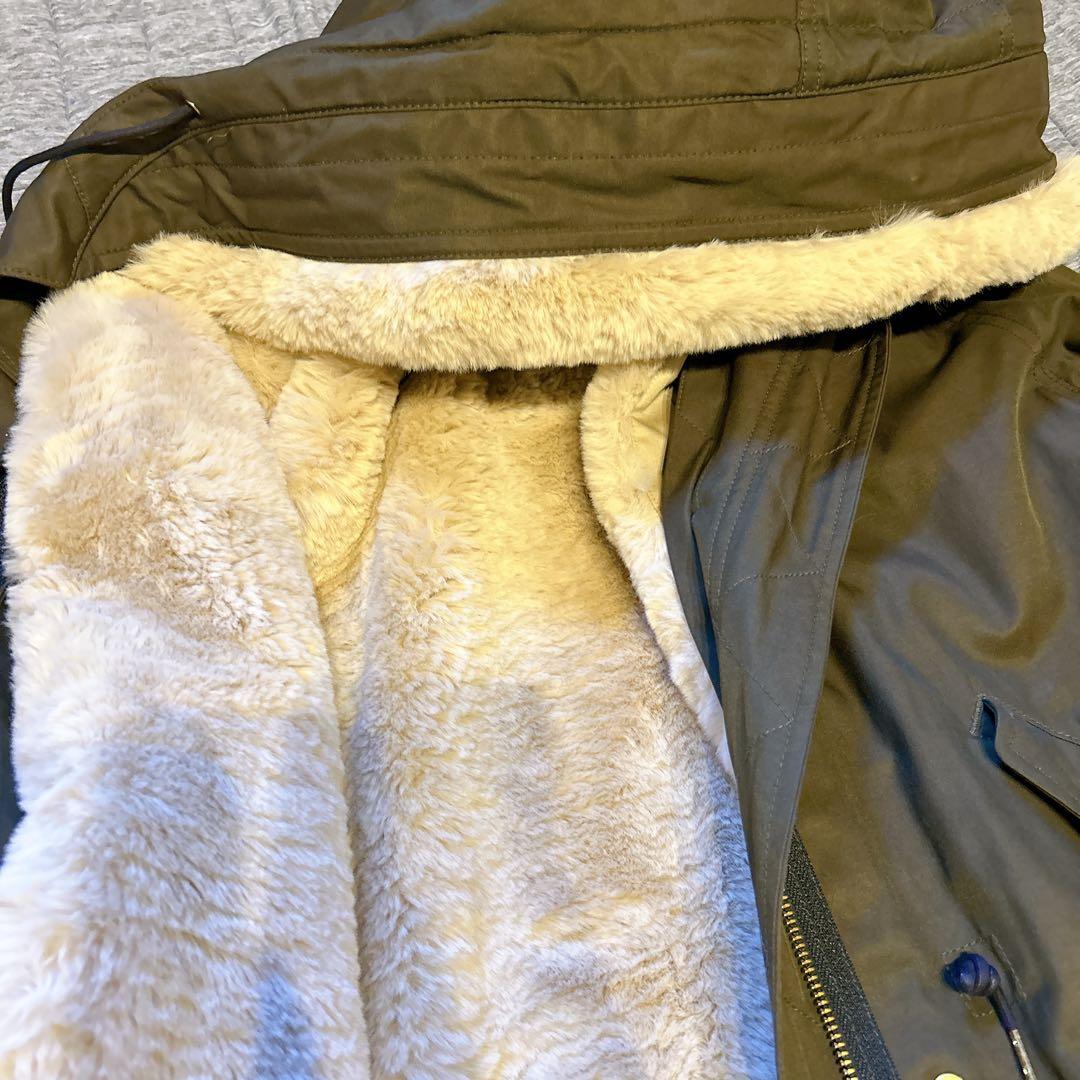 【 IENA 】 ファーベストライナー付きモッズコート　　3way モッズコート