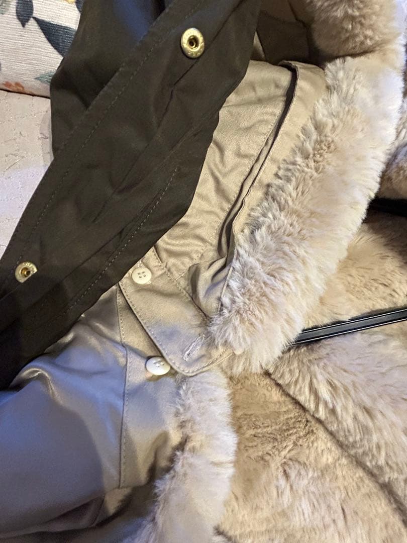 【 IENA 】 ファーベストライナー付きモッズコート　　3way モッズコート