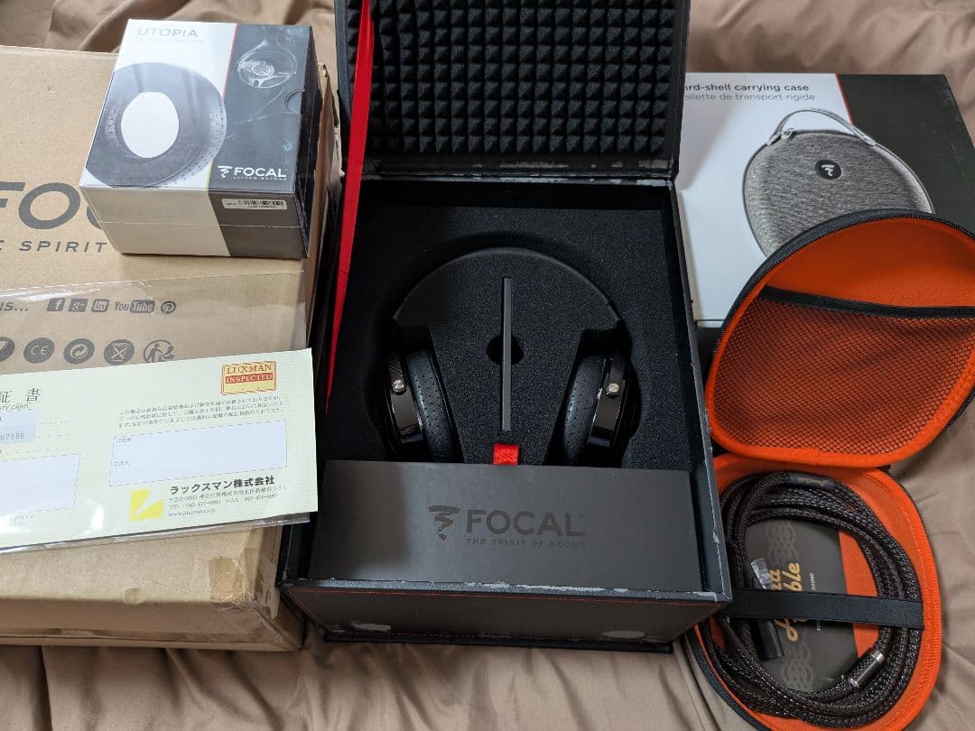 国内正規品 FOCAL UTOPIA 美品 Danacablケーブル等付属品多数