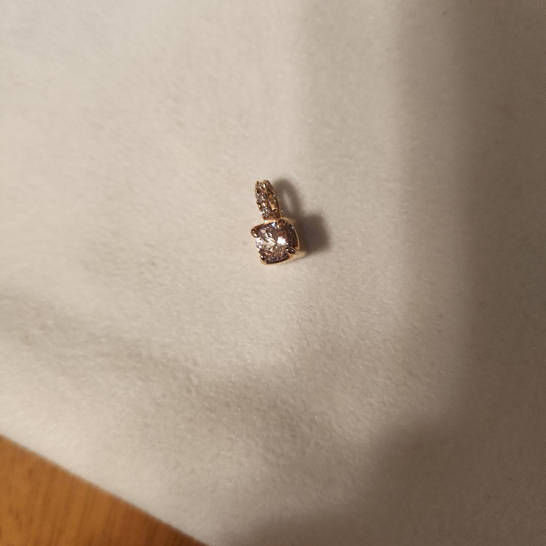 専用★festaria K18 モルガナイト・ダイヤモンド ペンダントトップ