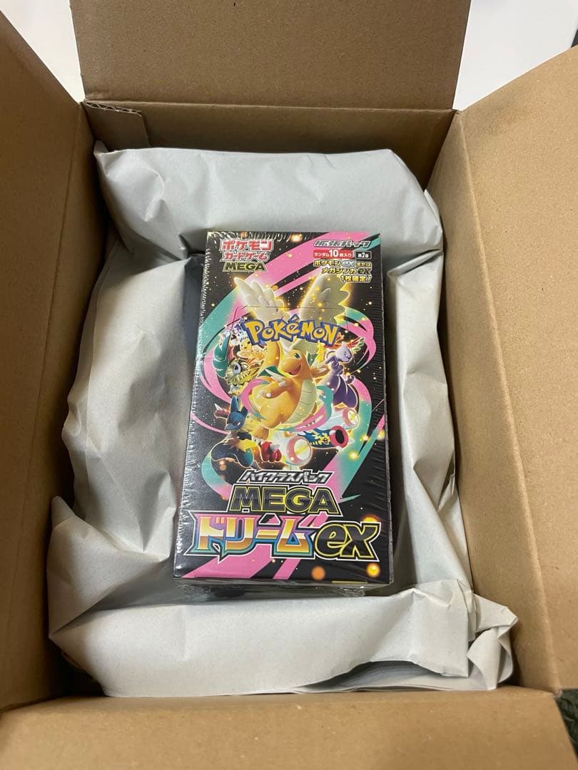 ポケモンカードMEGAドリームex BOX シュリンク付き