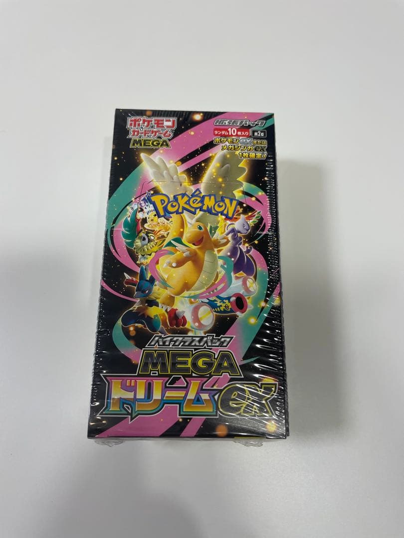 ポケモンカードMEGAドリームex BOX シュリンク付き