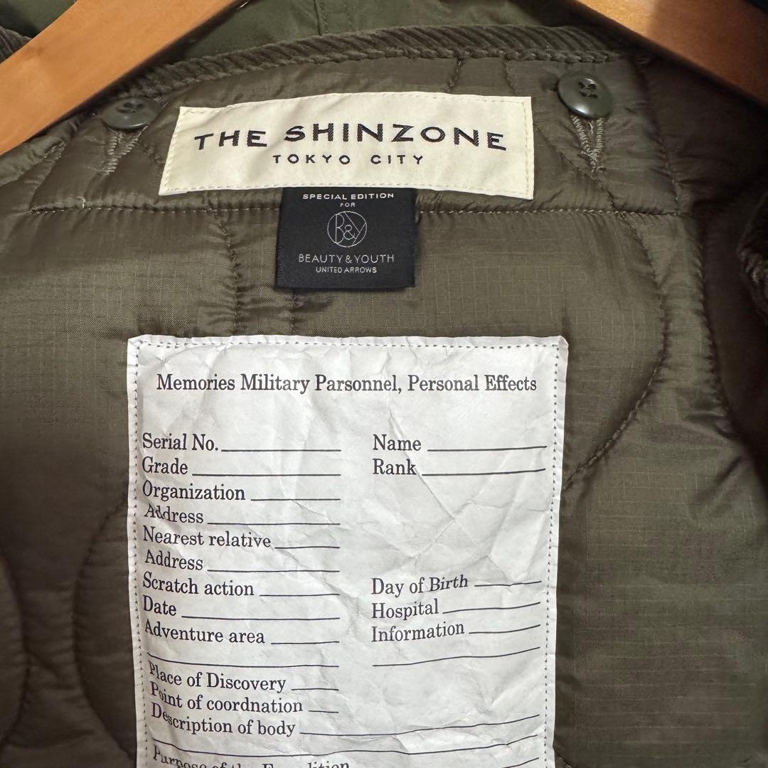 【BEAUTY&YOUTH×Shinzone】キルティングライナー付きジャケット