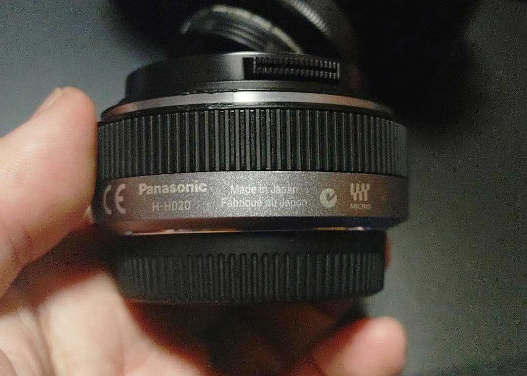 Panasonic 20mmf1.7 単焦点レンズ