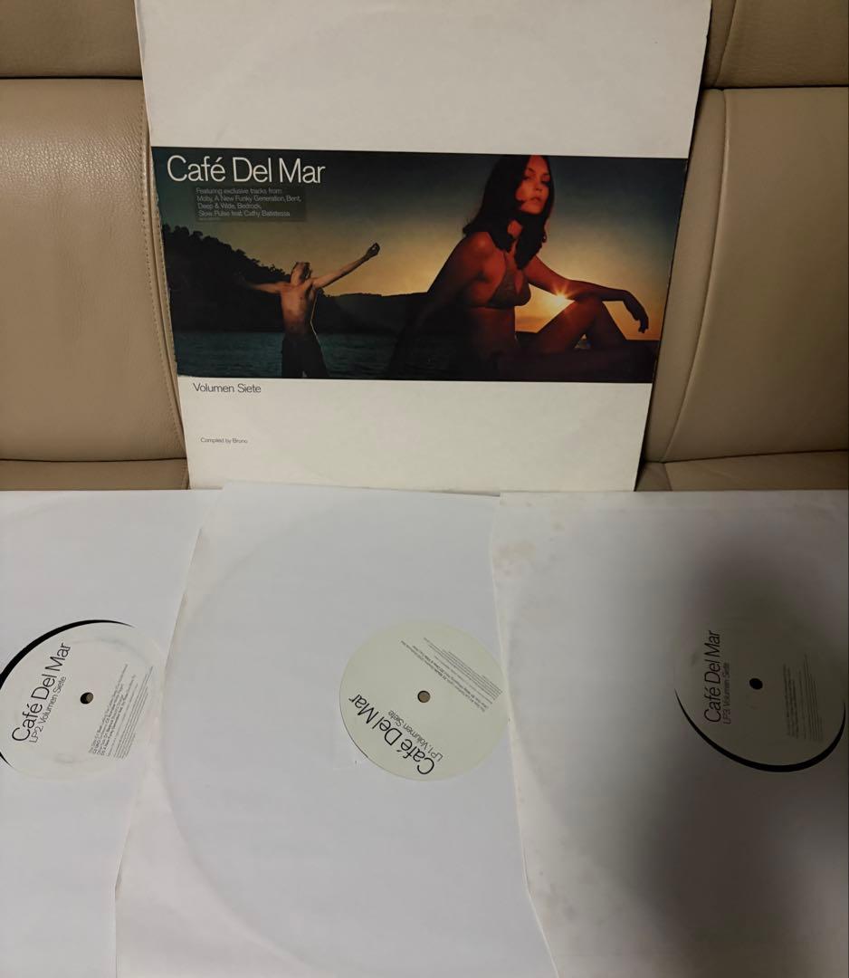 洋楽 Cafe del Mar 7Siete 3LP