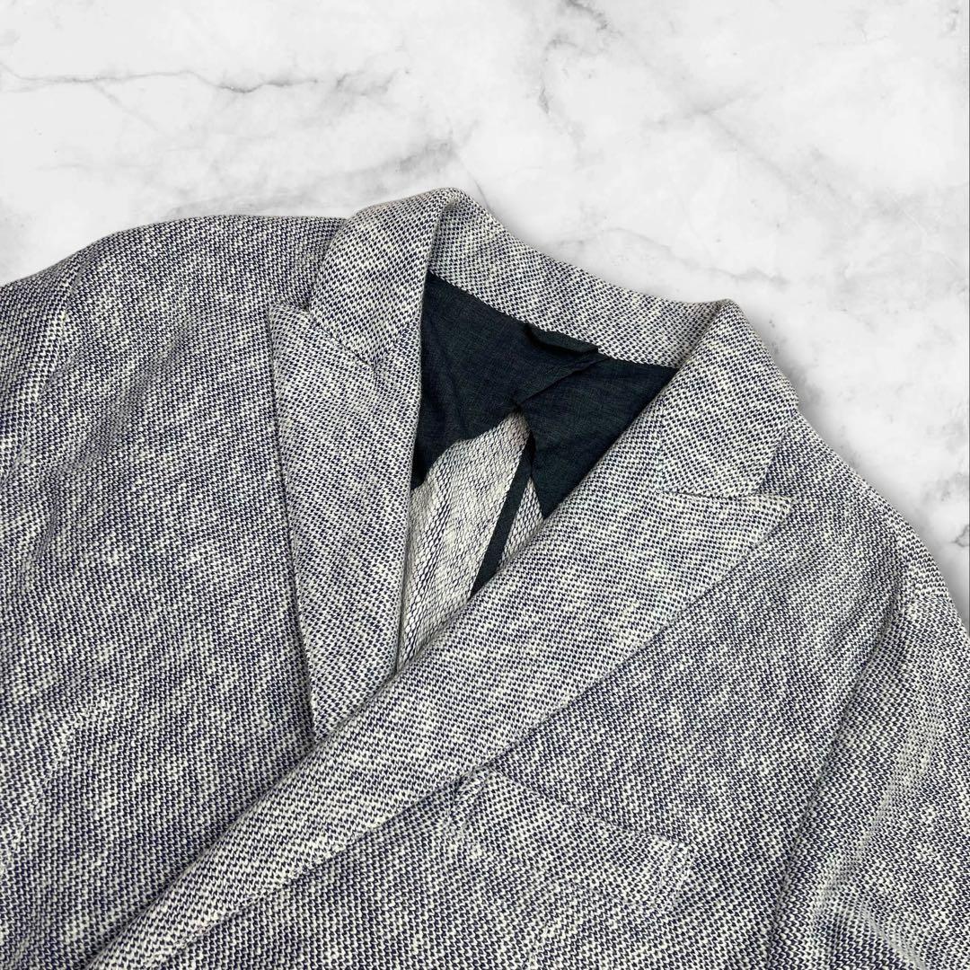 定価約8万 極美品 altea 金釦 4Bダブルプレストテーラードジャケット52