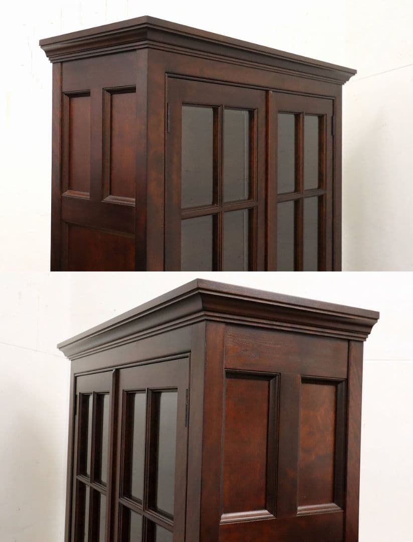 【松本民芸家具】C型本棚・ミズメザクラ無垢・書棚・ブックシェルフ