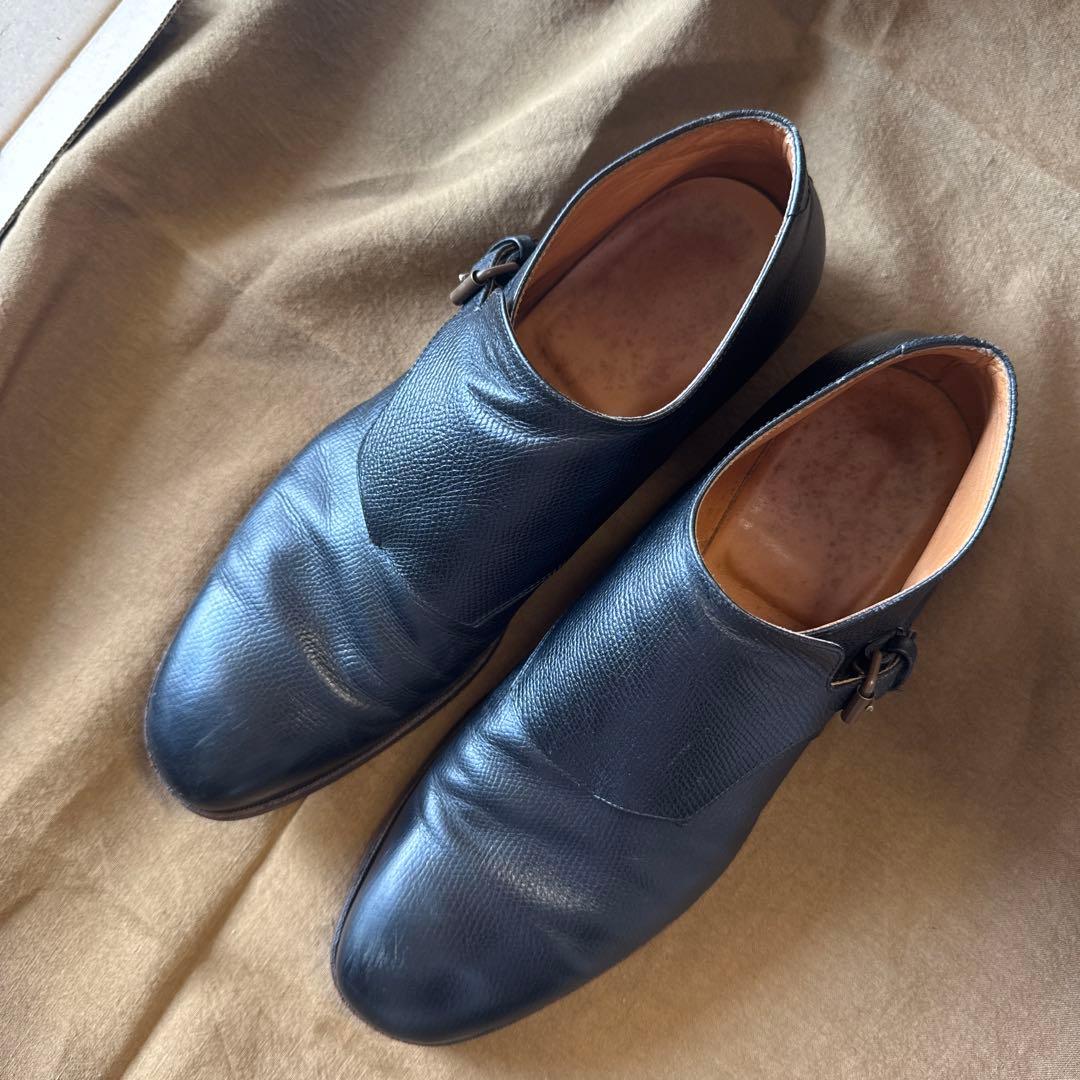 フォルメ モンクストラップ ブラック 5.5