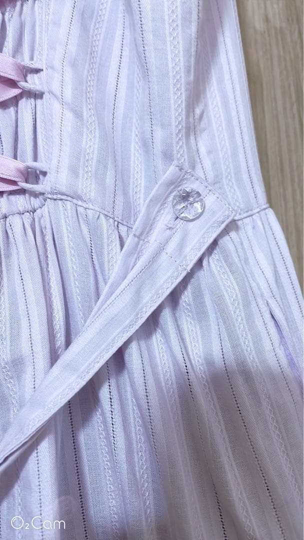 アンジェリックプリティ クレッシェンドティアード ラベンダー リボン