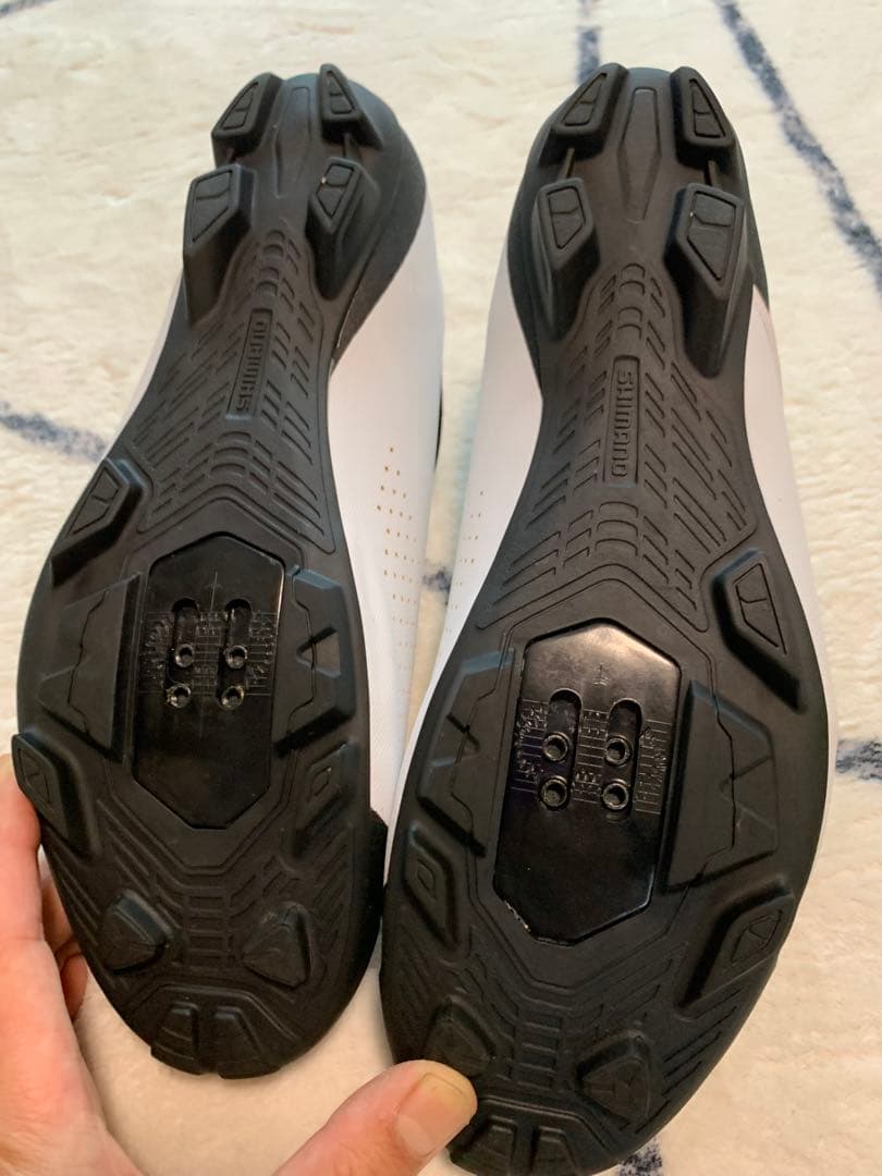 「美品」SHIMANO XC3 ホワイト 44 US10 27.8cm ワイド