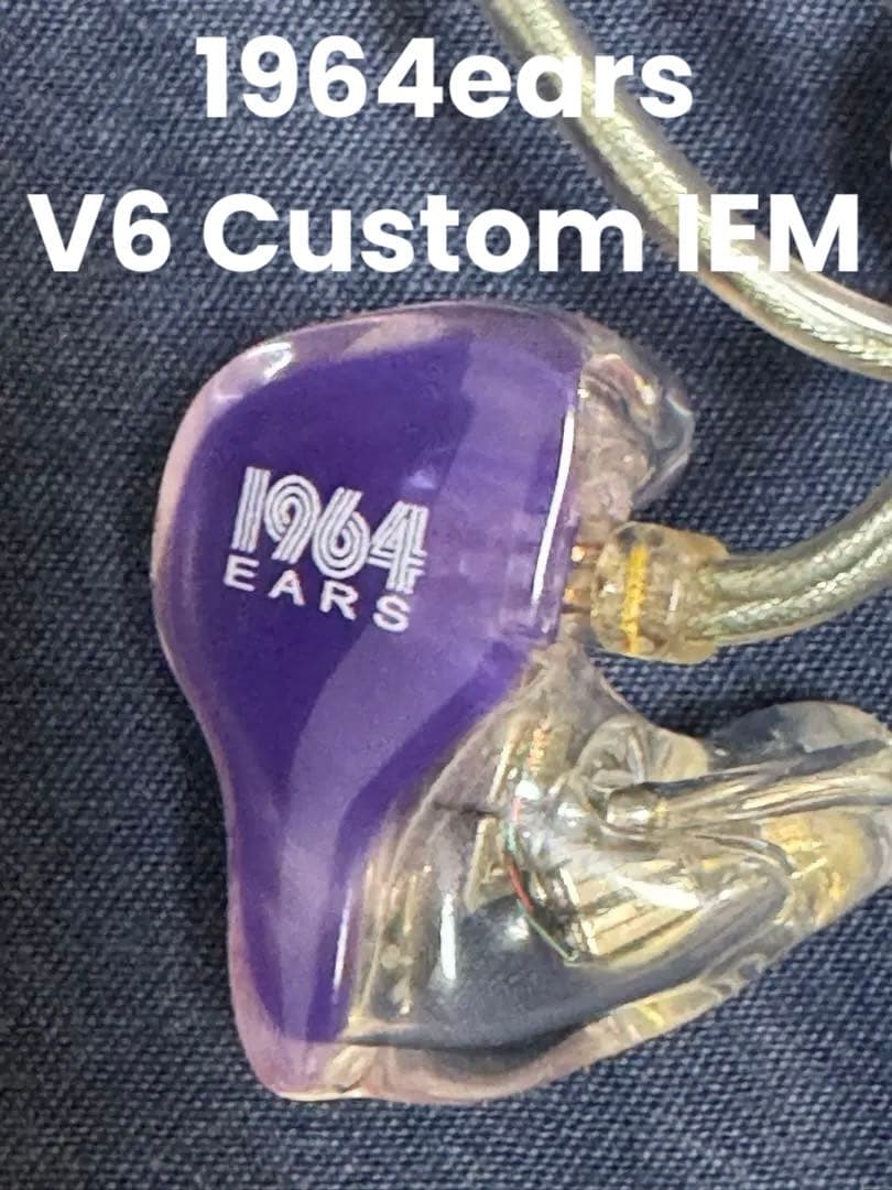イヤホン 1964EARS V6 Custom IEM 64 audio