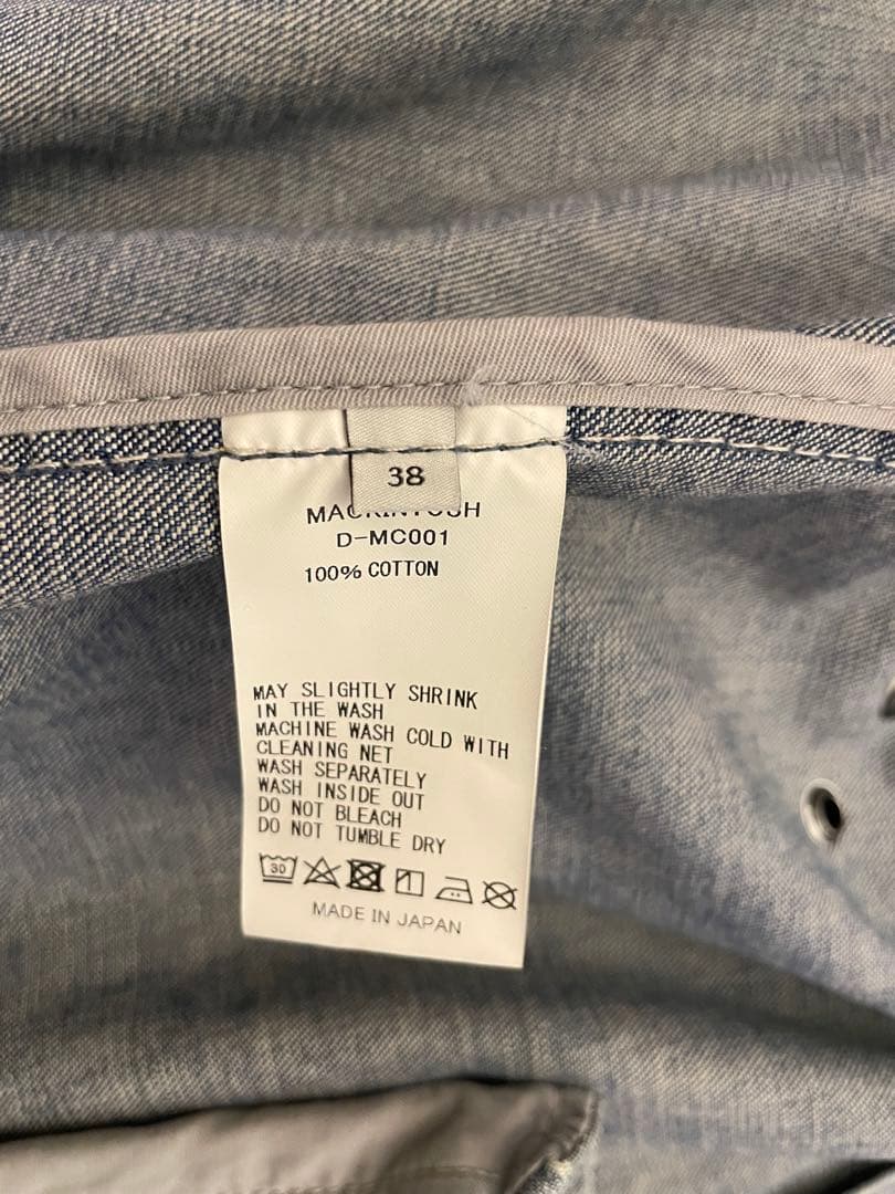 MACKINTOSHデニムコート38