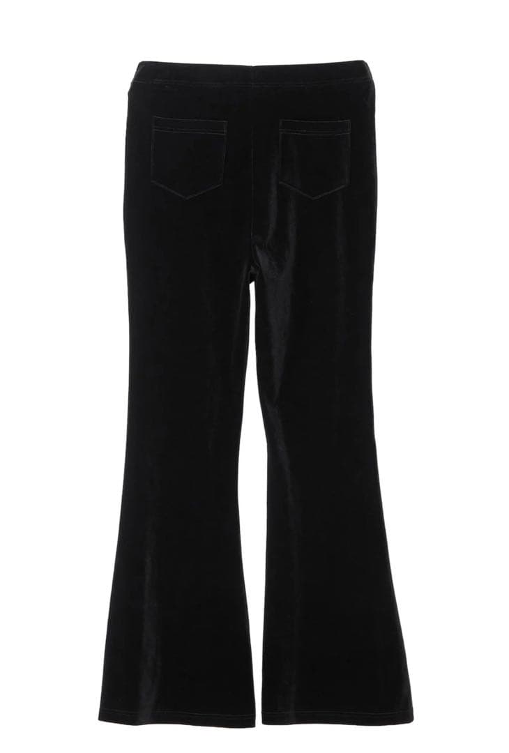 GlamLips 【新品未使用】RELAX フレア ベロアパンツ